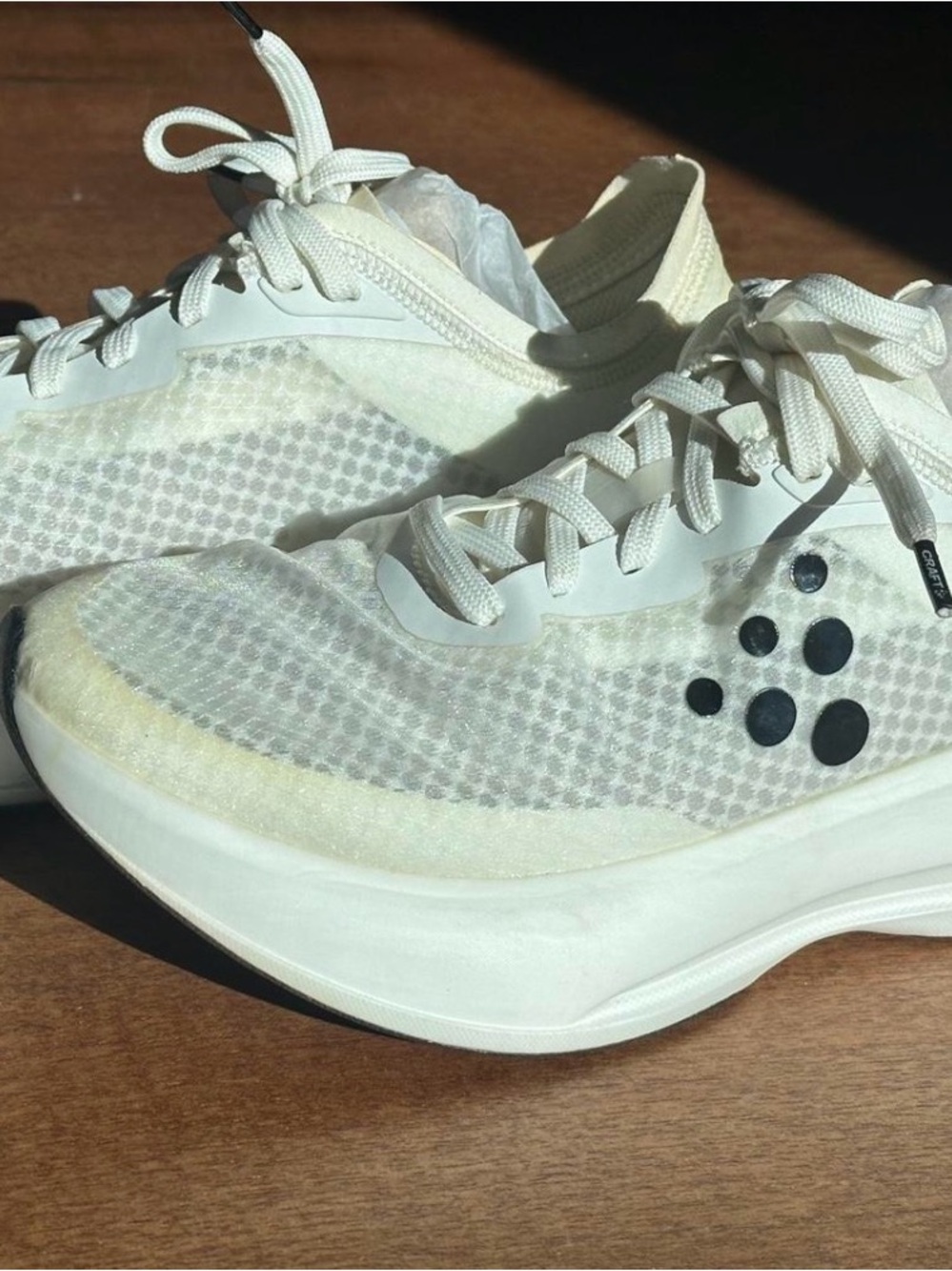 Craft Nordlite Speed W Women's Athletic Shoes in White/Black